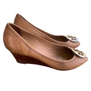 Tory Burch Women's Sally Closed Toe Wedge Pumps Women’s Size 10M